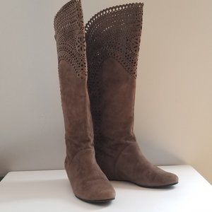 ISOLA Knee High Suede Boots